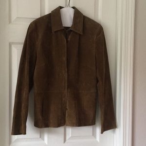 Brown suede jacket Caslon jacket size M